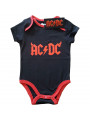 AC/DC baby romper Devil Horns