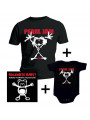 Duo Rockset Pearl Jam papa t-shirt & Pearl Jam baby romper & CD