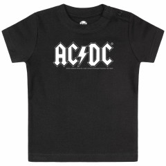ACDC Baby/Kinder T-shirt zwart  - (Logo)