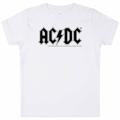 ACDC Baby/Kinder T-shirt wit - (Logo)
