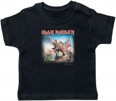 Iron Maiden Baby T-shirt Trooper | Littlerockstore