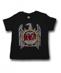 Slayer Baby T-shirt Silver Eagle | Littlerockstore (Clothing)