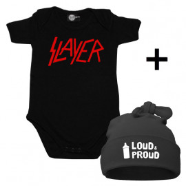 Cadeauset Slayer Baby Romper & Loud & Proud Muts