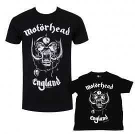 Duo Rockset Motörhead papa t-shirt & kinder t-shirt