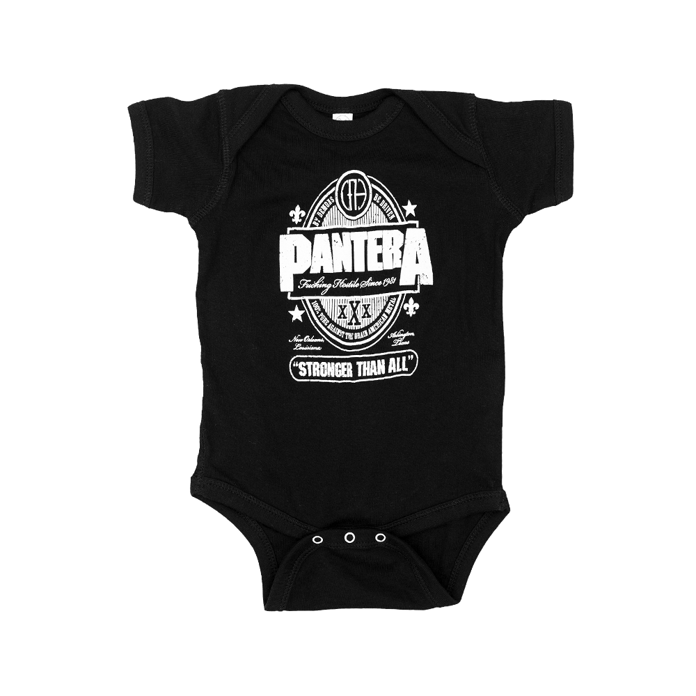 Pantera Baby Onesie Stronger Than All