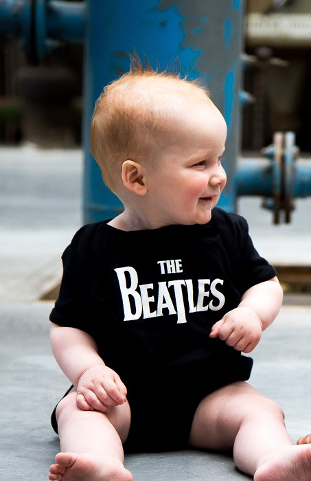 The Beatles romper baby Eternal fotoshoot