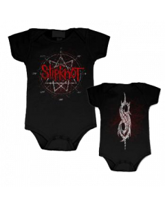 Slipknot Baby Romper Scribble