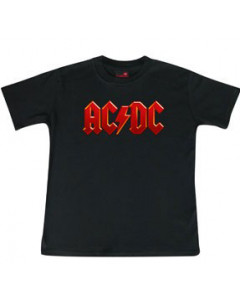 ACDC kinder T-Shirt Logo colour – Metal kinder
