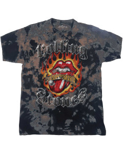The Rolling Stones Kinder T-Shirt - (Tattoo Flames Wash Collection) 