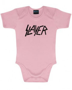 Slayer Romper Logo Pink – metal rompers