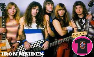 Iron Maiden rock baby kleding